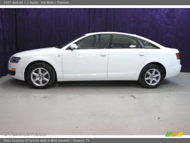 Ibis White / Platinum 2007 Audi A6 3.2 Sedan
