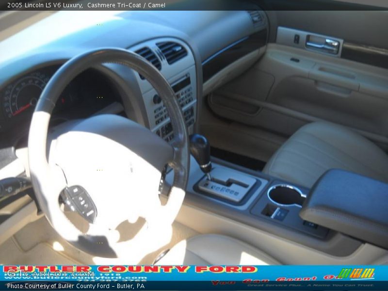 Cashmere Tri-Coat / Camel 2005 Lincoln LS V6 Luxury