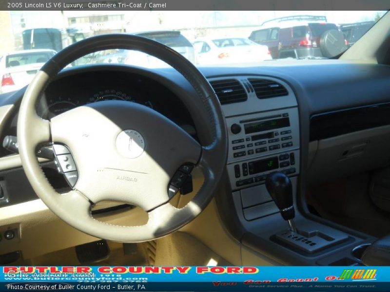 Cashmere Tri-Coat / Camel 2005 Lincoln LS V6 Luxury