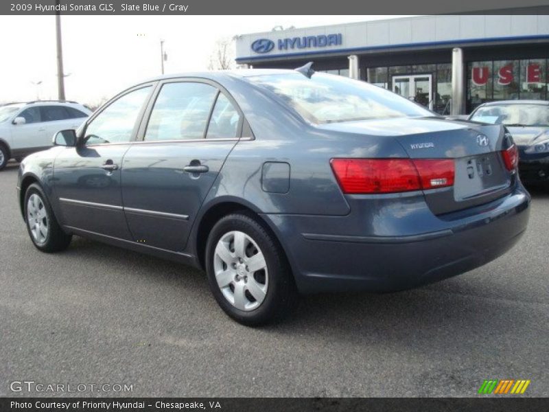 Slate Blue / Gray 2009 Hyundai Sonata GLS
