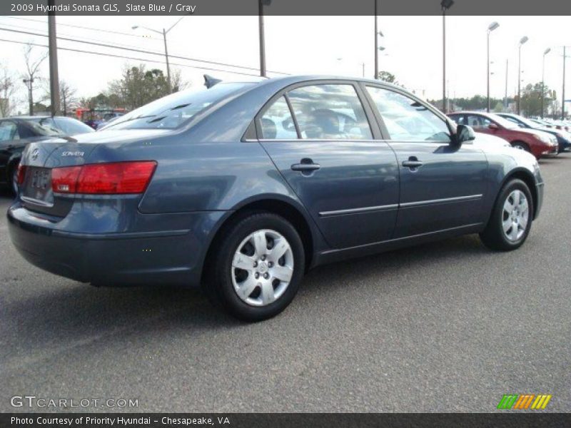 Slate Blue / Gray 2009 Hyundai Sonata GLS