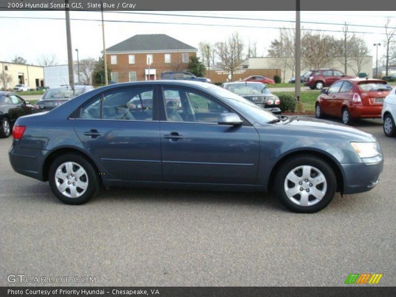 Slate Blue / Gray 2009 Hyundai Sonata GLS