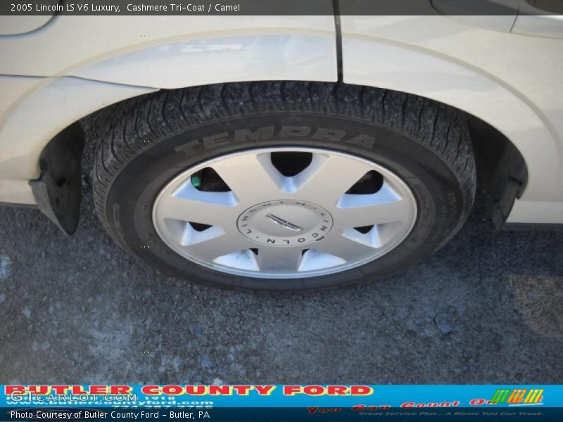 Cashmere Tri-Coat / Camel 2005 Lincoln LS V6 Luxury