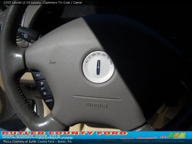 Cashmere Tri-Coat / Camel 2005 Lincoln LS V6 Luxury