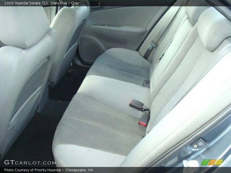 Slate Blue / Gray 2009 Hyundai Sonata GLS