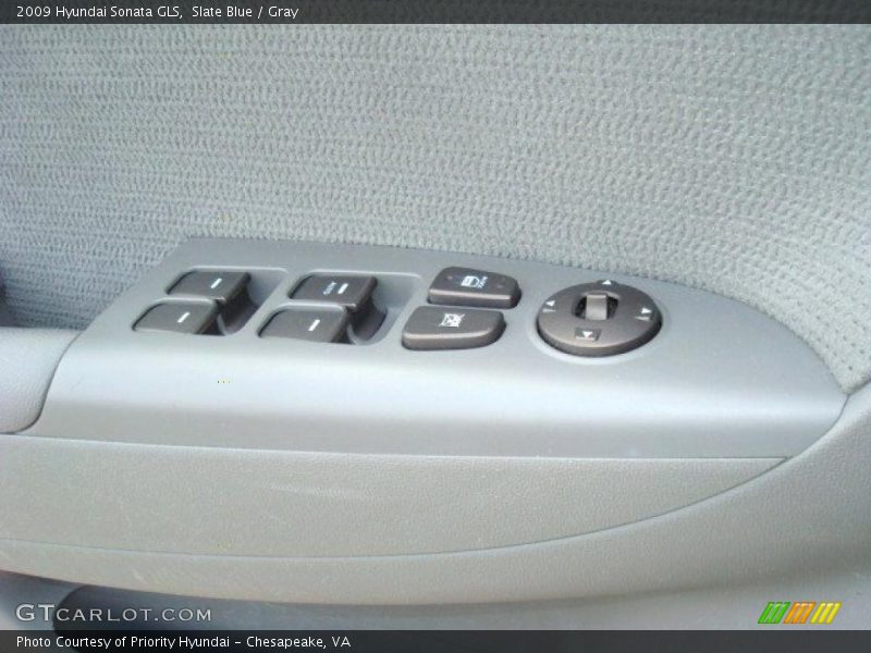 Slate Blue / Gray 2009 Hyundai Sonata GLS