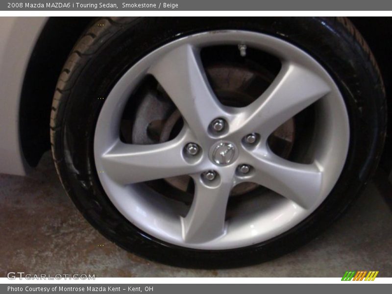 Smokestone / Beige 2008 Mazda MAZDA6 i Touring Sedan