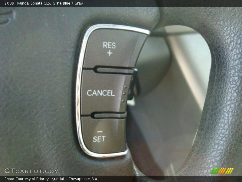 Slate Blue / Gray 2009 Hyundai Sonata GLS
