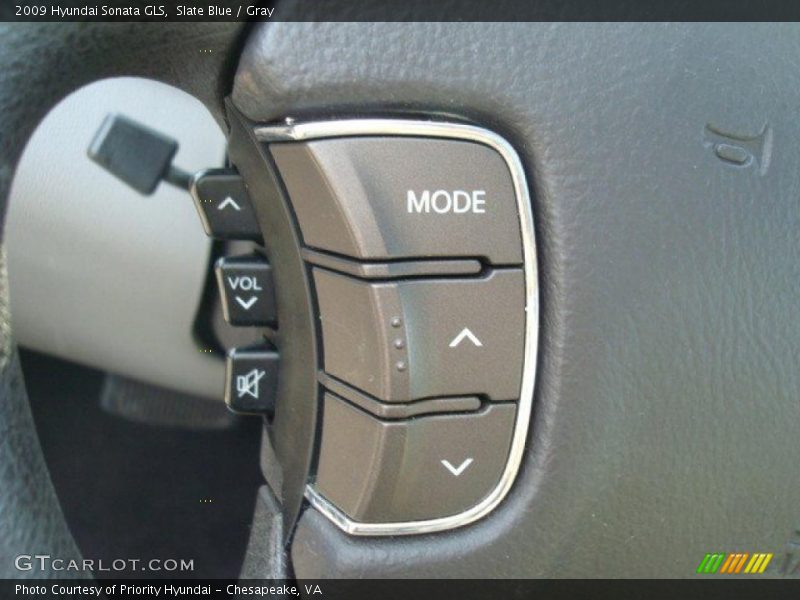 Slate Blue / Gray 2009 Hyundai Sonata GLS