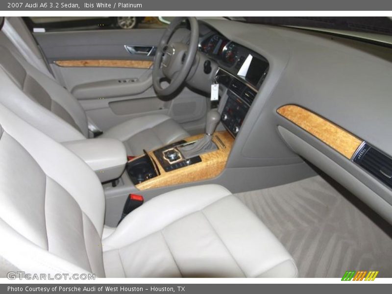 Ibis White / Platinum 2007 Audi A6 3.2 Sedan