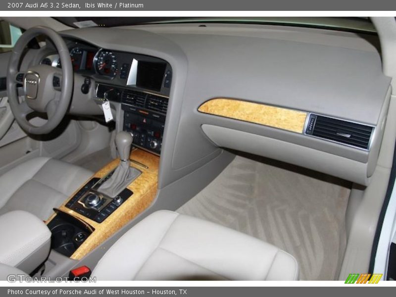 Ibis White / Platinum 2007 Audi A6 3.2 Sedan