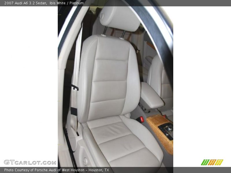 Ibis White / Platinum 2007 Audi A6 3.2 Sedan