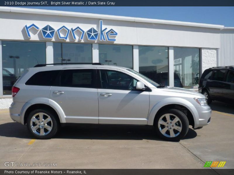 Bright Silver Metallic / Dark Slate Gray 2010 Dodge Journey SXT