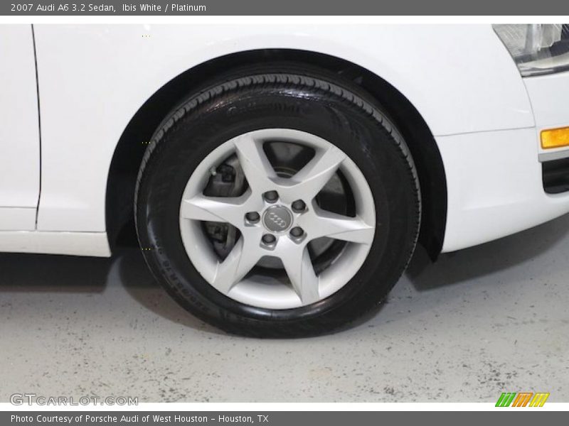 Ibis White / Platinum 2007 Audi A6 3.2 Sedan