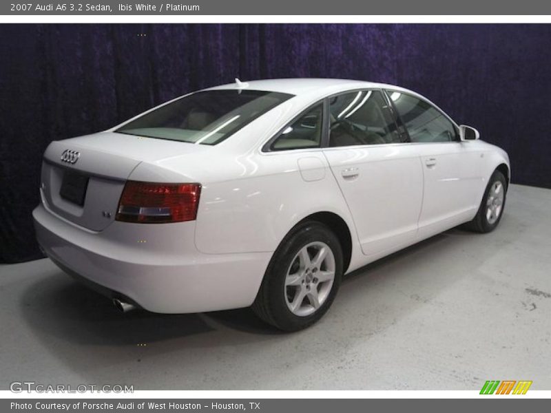 Ibis White / Platinum 2007 Audi A6 3.2 Sedan