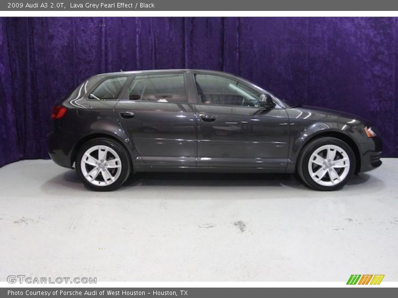 Lava Grey Pearl Effect / Black 2009 Audi A3 2.0T