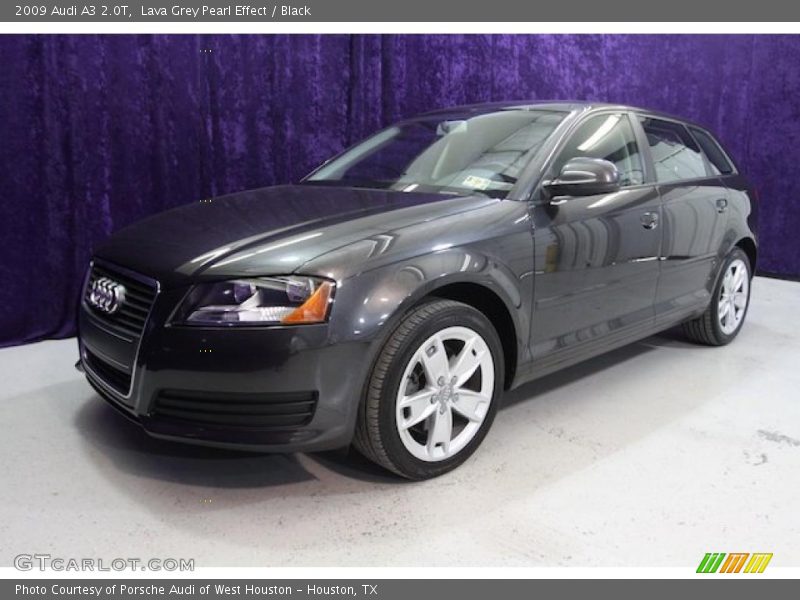 Lava Grey Pearl Effect / Black 2009 Audi A3 2.0T