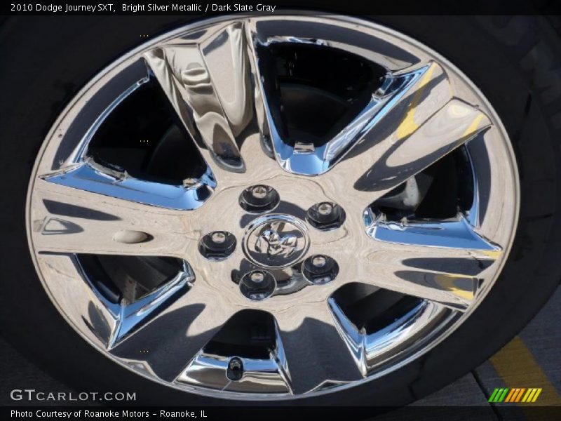 Bright Silver Metallic / Dark Slate Gray 2010 Dodge Journey SXT