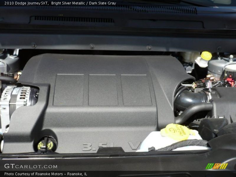Bright Silver Metallic / Dark Slate Gray 2010 Dodge Journey SXT