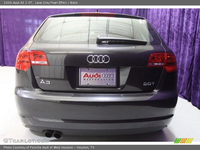 Lava Grey Pearl Effect / Black 2009 Audi A3 2.0T