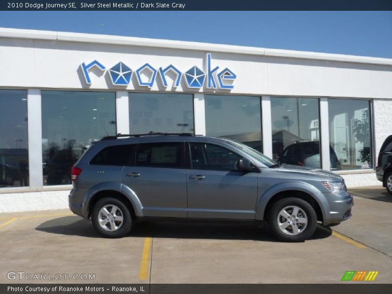 Silver Steel Metallic / Dark Slate Gray 2010 Dodge Journey SE