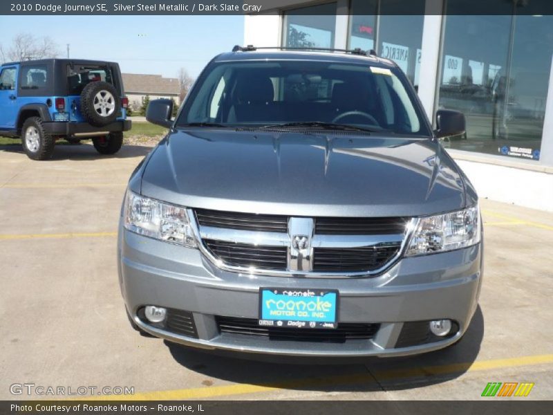 Silver Steel Metallic / Dark Slate Gray 2010 Dodge Journey SE