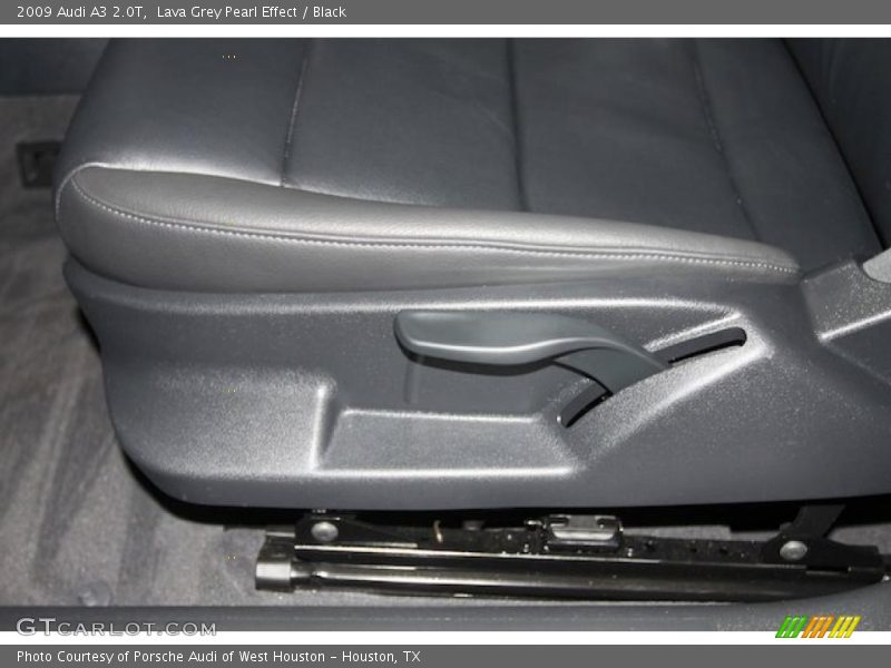 Lava Grey Pearl Effect / Black 2009 Audi A3 2.0T