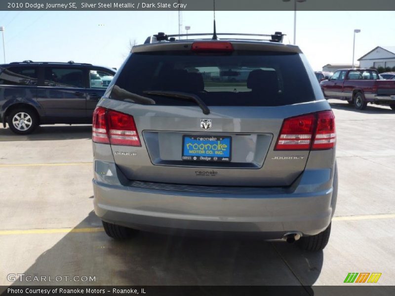Silver Steel Metallic / Dark Slate Gray 2010 Dodge Journey SE