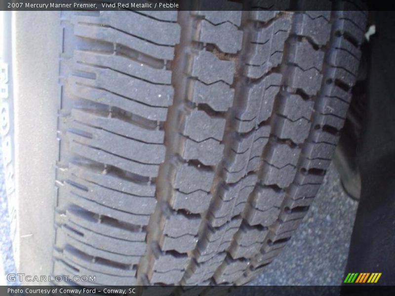 Vivid Red Metallic / Pebble 2007 Mercury Mariner Premier