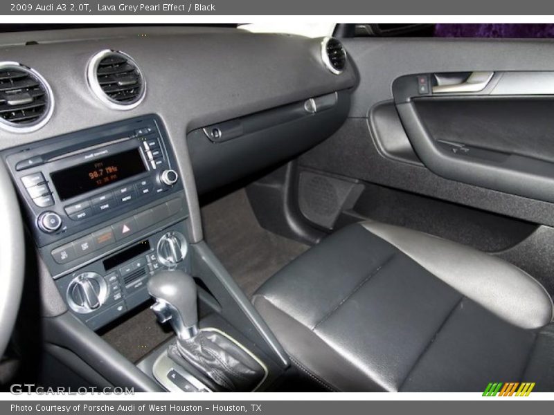 Lava Grey Pearl Effect / Black 2009 Audi A3 2.0T