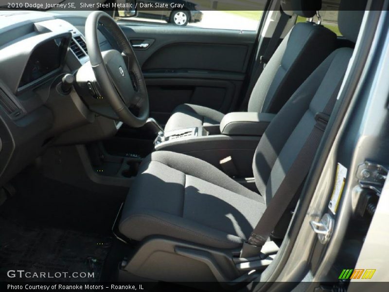 Silver Steel Metallic / Dark Slate Gray 2010 Dodge Journey SE
