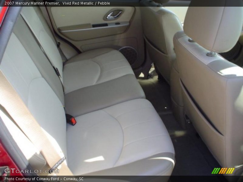 Vivid Red Metallic / Pebble 2007 Mercury Mariner Premier