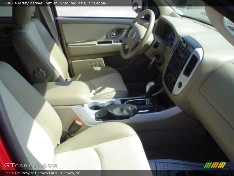 Vivid Red Metallic / Pebble 2007 Mercury Mariner Premier
