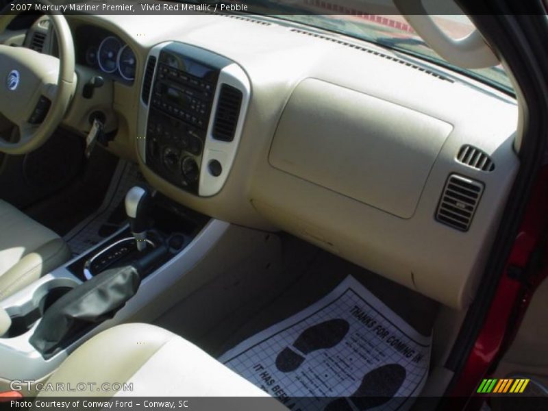 Vivid Red Metallic / Pebble 2007 Mercury Mariner Premier