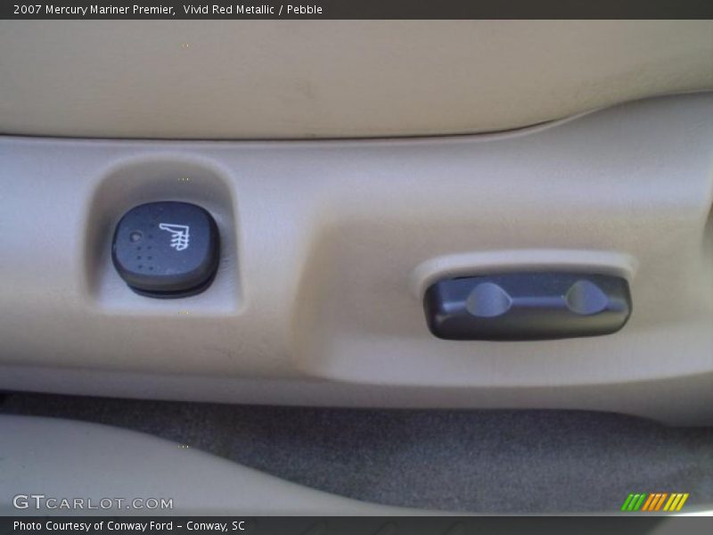 Vivid Red Metallic / Pebble 2007 Mercury Mariner Premier