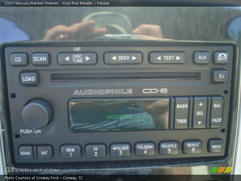 Vivid Red Metallic / Pebble 2007 Mercury Mariner Premier