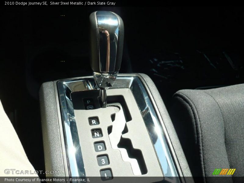 Silver Steel Metallic / Dark Slate Gray 2010 Dodge Journey SE