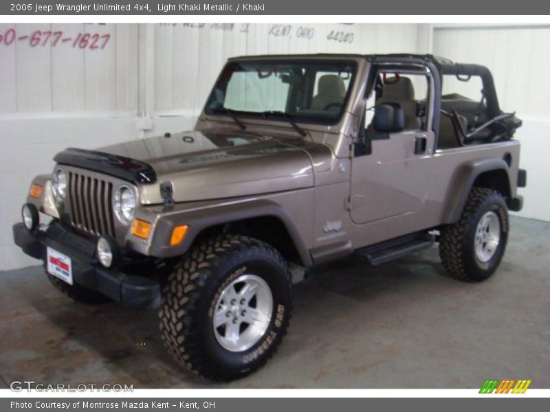 Light Khaki Metallic / Khaki 2006 Jeep Wrangler Unlimited 4x4