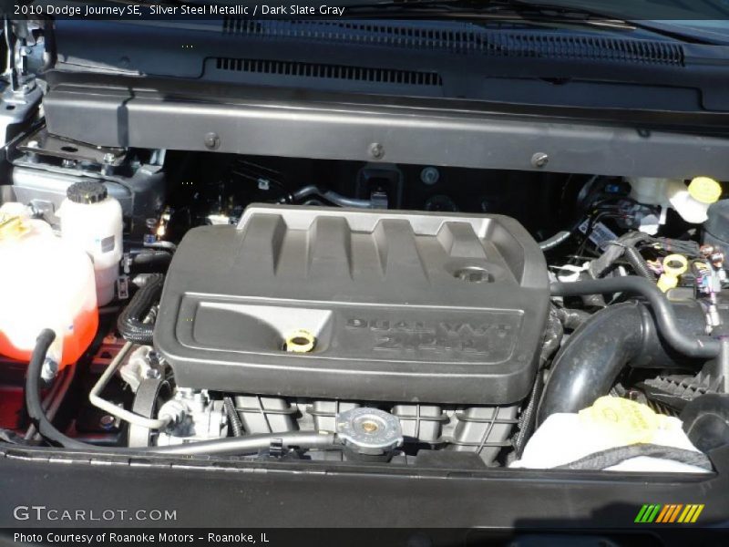 Silver Steel Metallic / Dark Slate Gray 2010 Dodge Journey SE