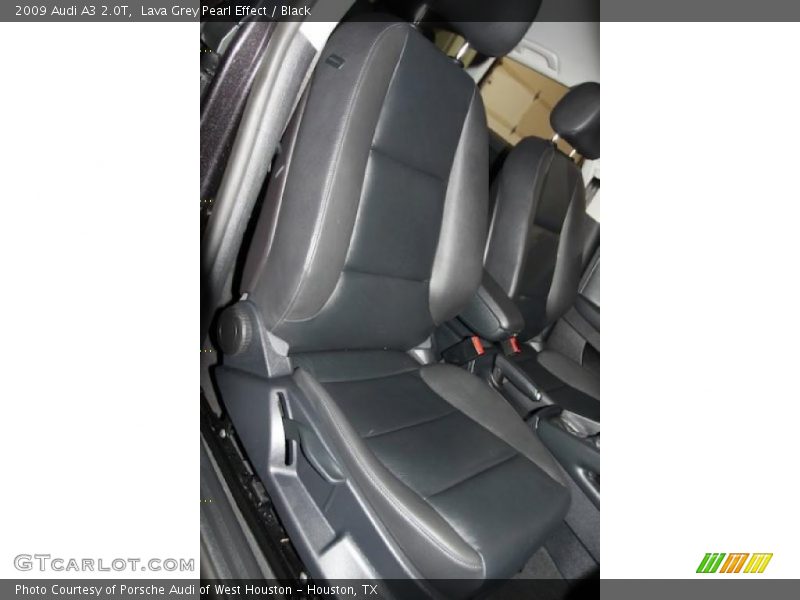 Lava Grey Pearl Effect / Black 2009 Audi A3 2.0T