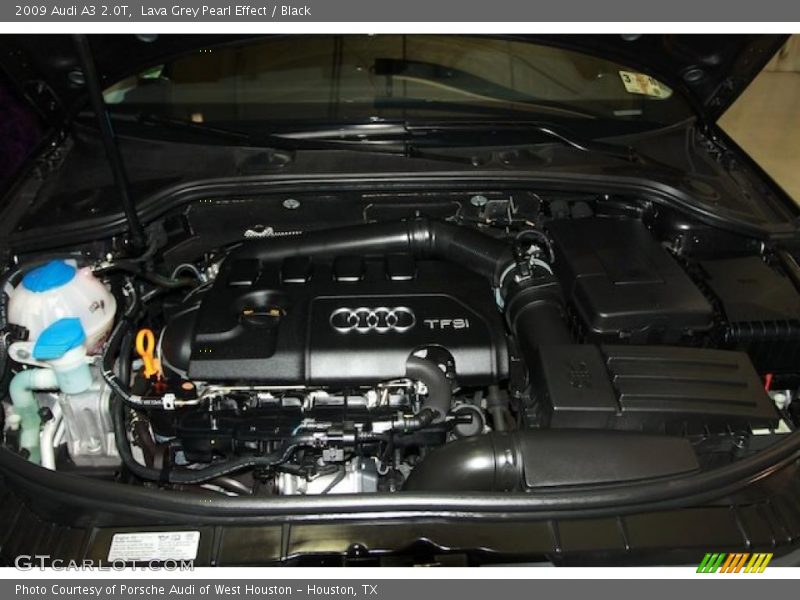 Lava Grey Pearl Effect / Black 2009 Audi A3 2.0T