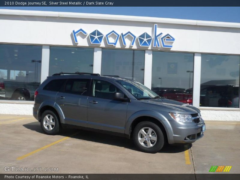 Silver Steel Metallic / Dark Slate Gray 2010 Dodge Journey SE