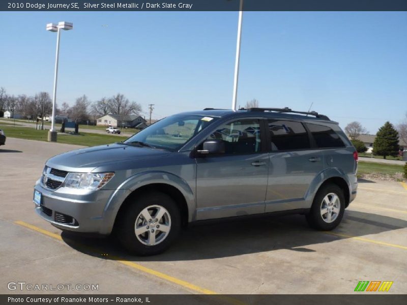 Silver Steel Metallic / Dark Slate Gray 2010 Dodge Journey SE