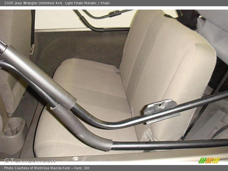 Light Khaki Metallic / Khaki 2006 Jeep Wrangler Unlimited 4x4