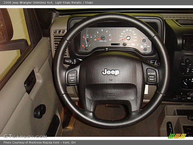 Light Khaki Metallic / Khaki 2006 Jeep Wrangler Unlimited 4x4