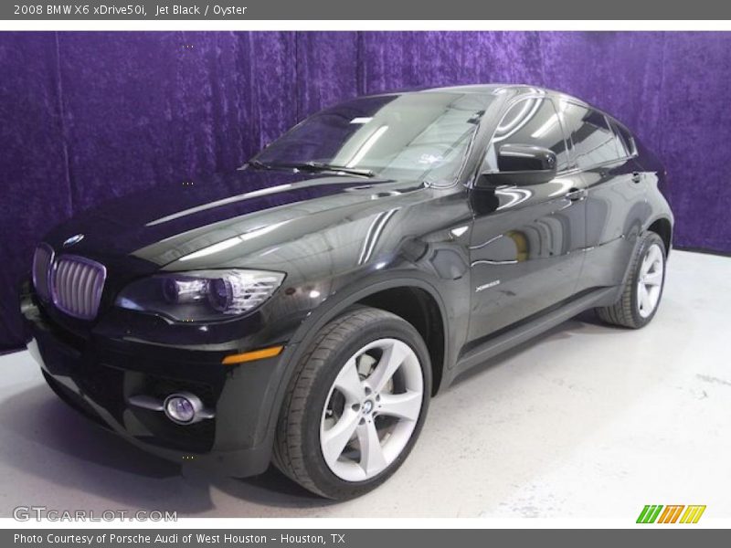 Jet Black / Oyster 2008 BMW X6 xDrive50i