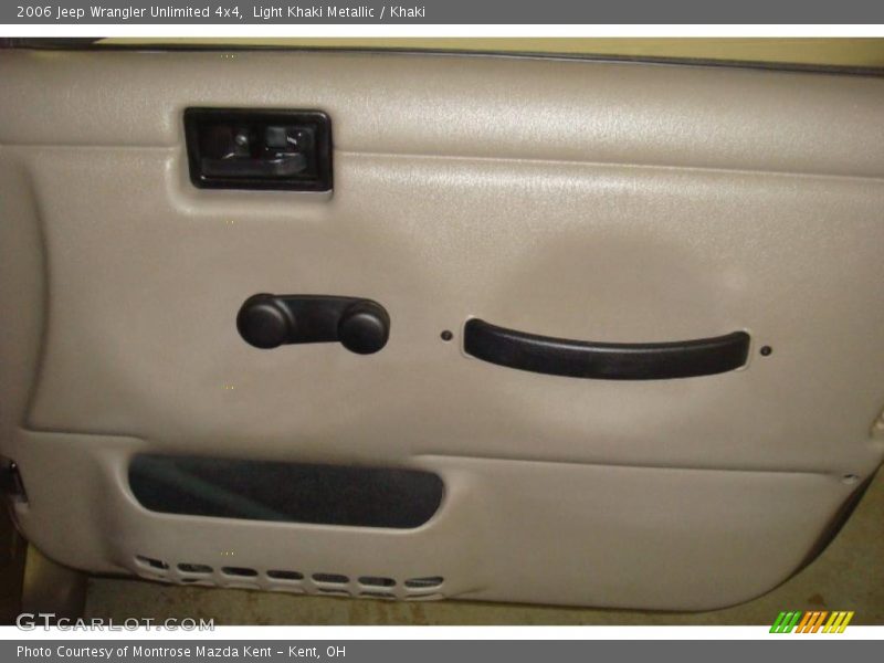 Light Khaki Metallic / Khaki 2006 Jeep Wrangler Unlimited 4x4