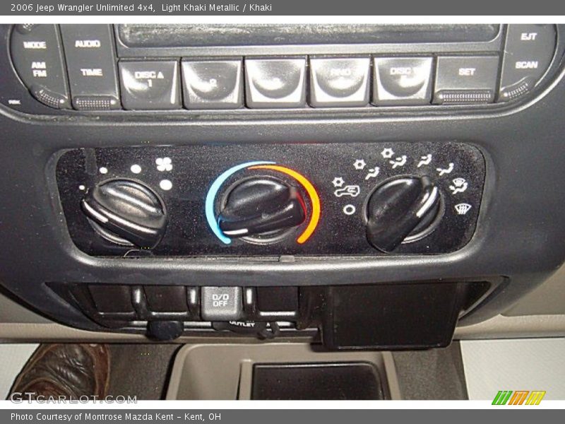 Light Khaki Metallic / Khaki 2006 Jeep Wrangler Unlimited 4x4