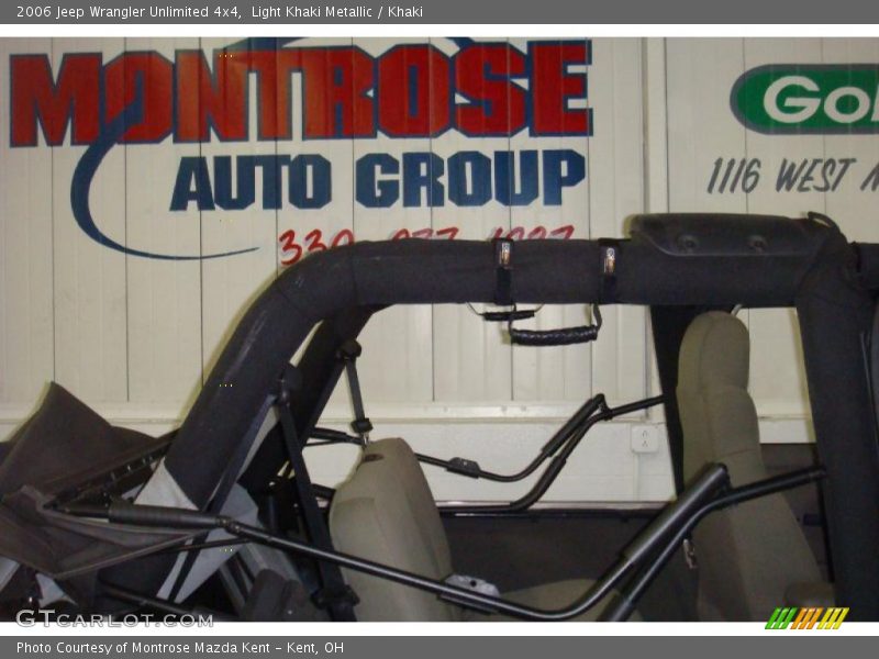 Light Khaki Metallic / Khaki 2006 Jeep Wrangler Unlimited 4x4