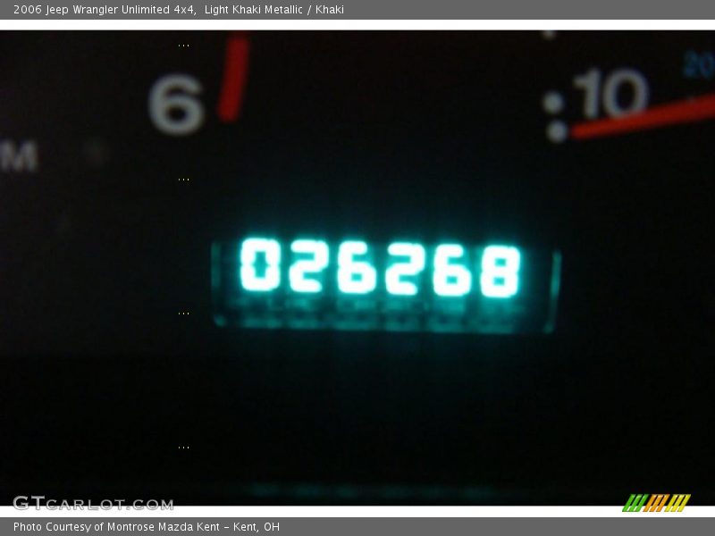 Light Khaki Metallic / Khaki 2006 Jeep Wrangler Unlimited 4x4